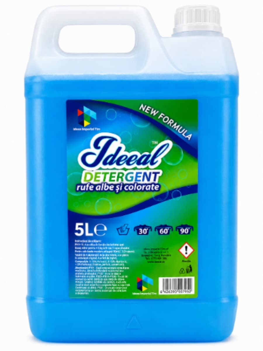 Detergent rufe albe si colorate