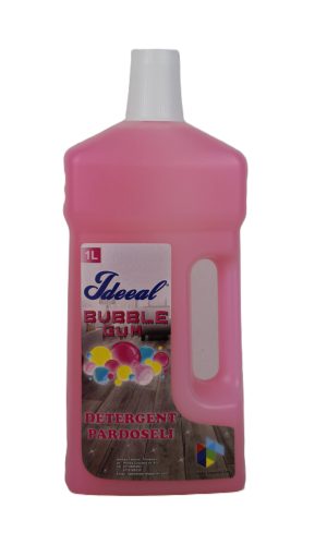 IDEEAL Solutie De Curatat Pardoseli - Flacon Hdpe - 1 L, Bubblegum