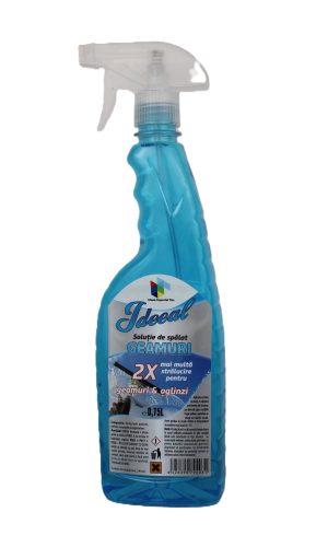 IDEEAL Solutie De Spalat Geamuri - Flacon Pet - 0.75 L